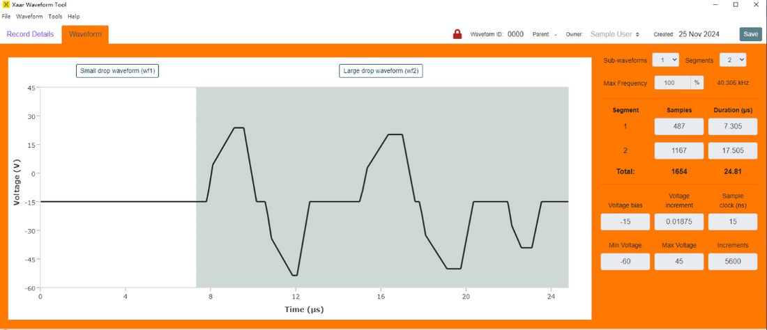 Inkjet Printing Waveform Optimization and Waveform Tools Introduction
