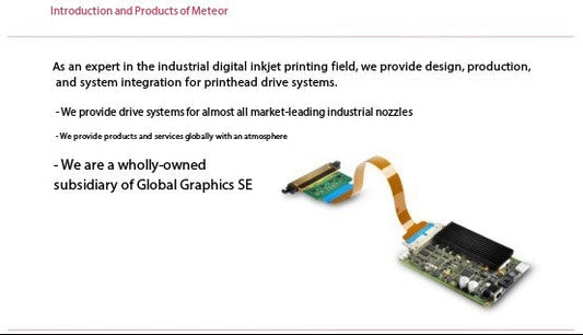 FUJIFILM Dimatix SG1024 Starfire Grayscale Printhead and System Solution