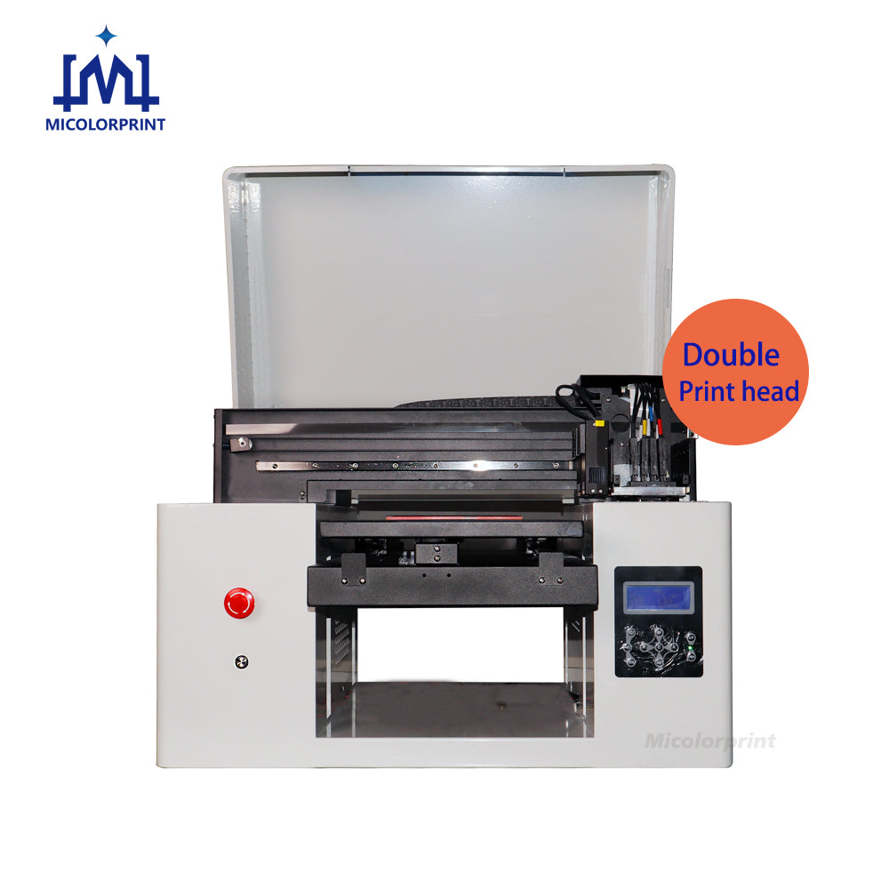 High-Resolution Digital A3 Flatbed DTG T-Shirt Printer